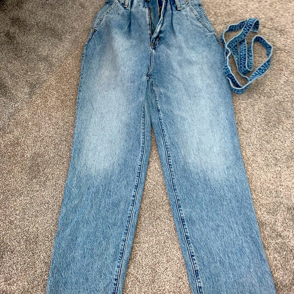 paper bag jeans